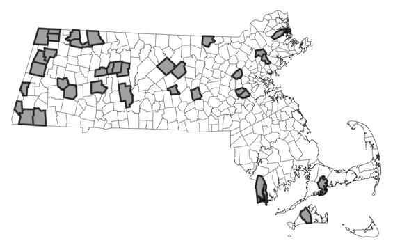 Myotis lucifugus range map