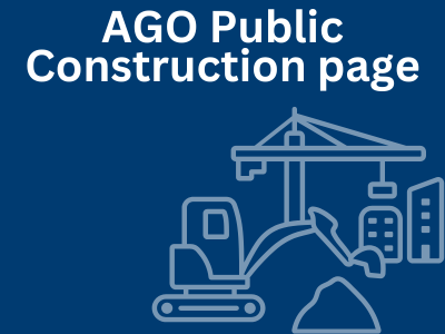 AGO Public Construction page