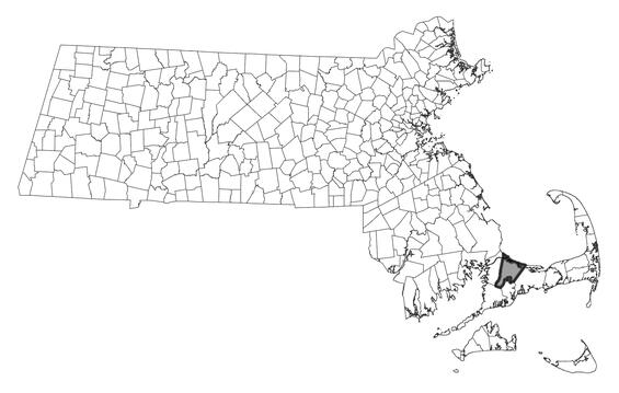 Map showing the distribution of this species in Massachusetts
