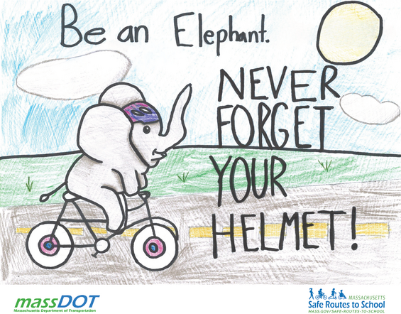 Be An Elephant. Never Forget Your Helmet!