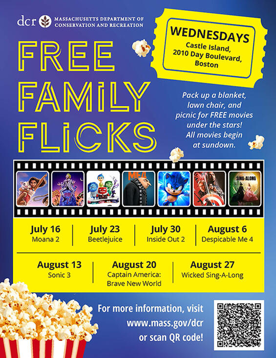 Castle Island Movies Wednesdays