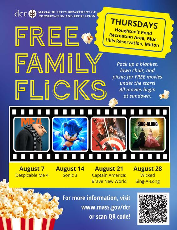 movies in the parks houghtons pond thursdays