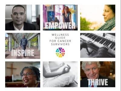 Image of the cover of the Wellness Guide for Cancer Survivors.