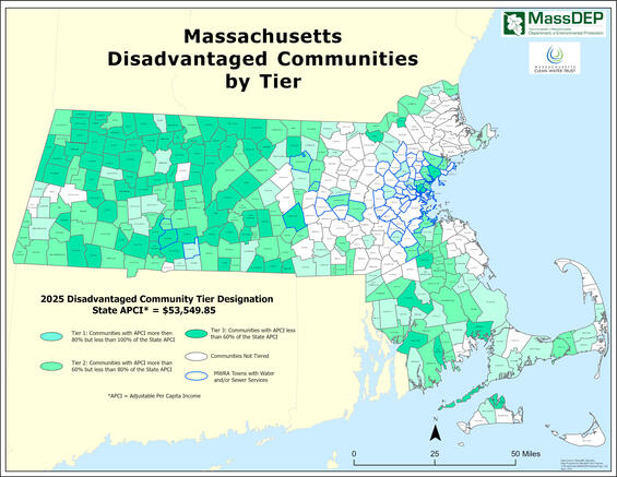 2025 Disadvantaged Communities Map