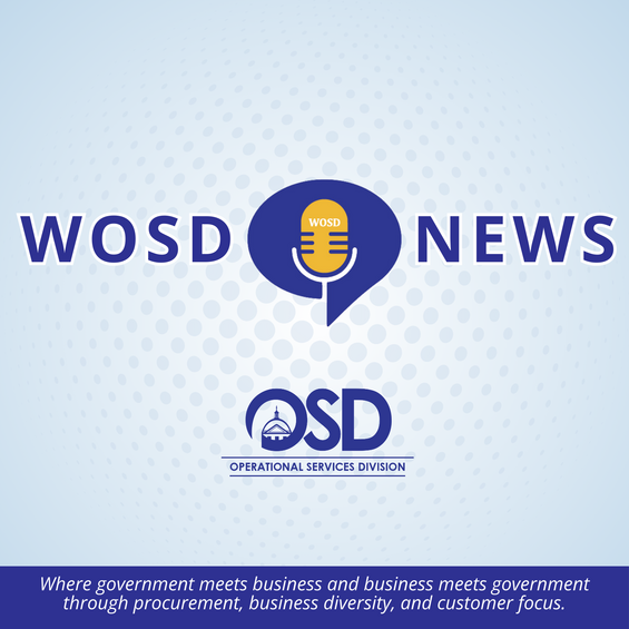 Cover Image for WOSD News Podcast Channel. 