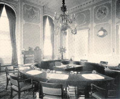 Council Chamber (current Governor's office), 1895
