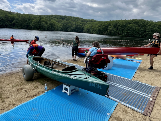accessible boat