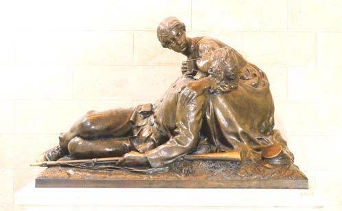 Civil War Army Nurses Memorial sculpture