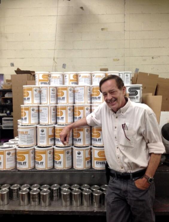 Robert Audlee with STEEL-IT