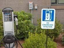Clark EV charging station