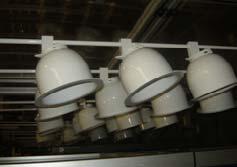 powder coated reflectors