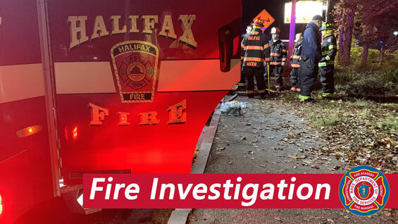 Halifax fire investigation