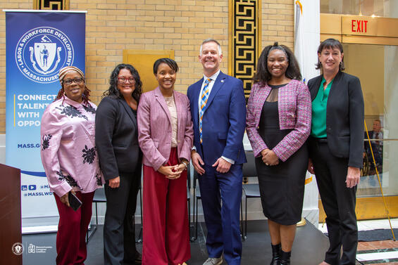 A group picture from the Caregiver Coalition Champion Awards