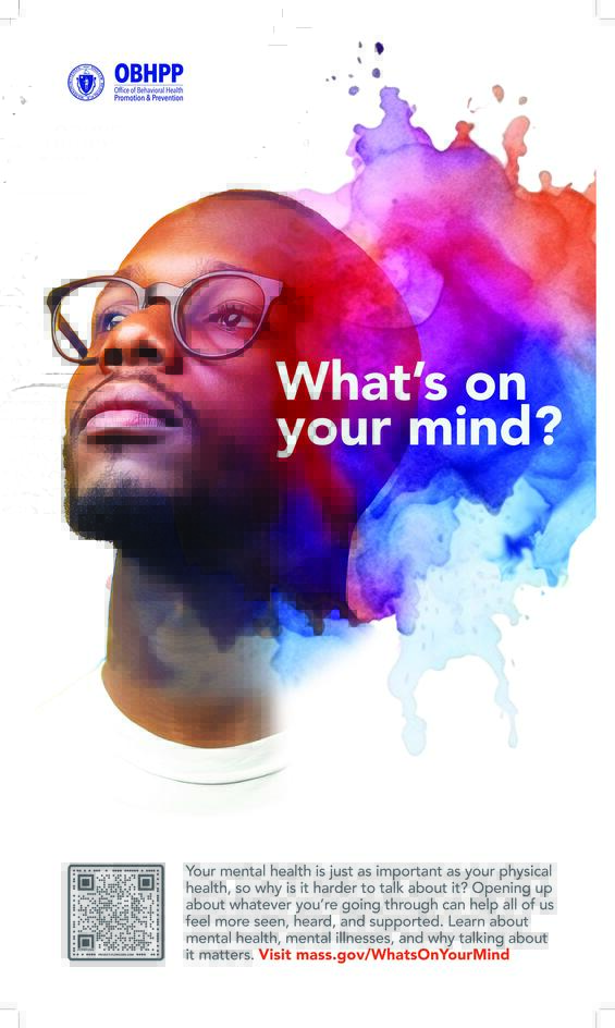 Stigma campaign poster