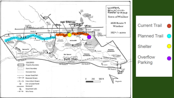 Windsor educational forest map