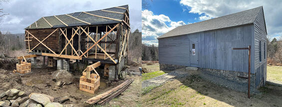 2 buildings under construction