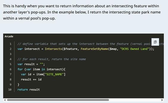 Code block preceded by short description of what the code does within the Story's narrative. More details in caption.
