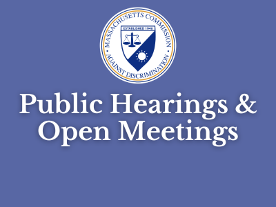 Public Hearings & Open meetings