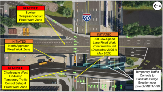 Aerial view of stage 2B