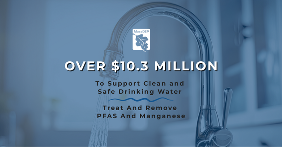 Over $10.3 M to support drinking water, image of faucet