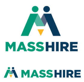 Examples of two full color MassHire logos