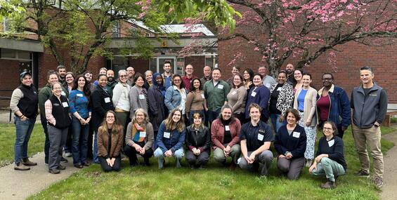 Group photo of partners at the May 2026 Cohort Meeting