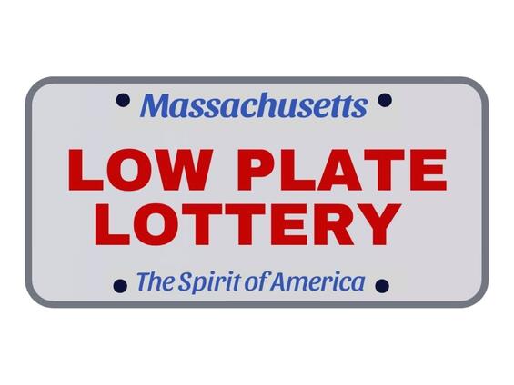Low Plate license plate 