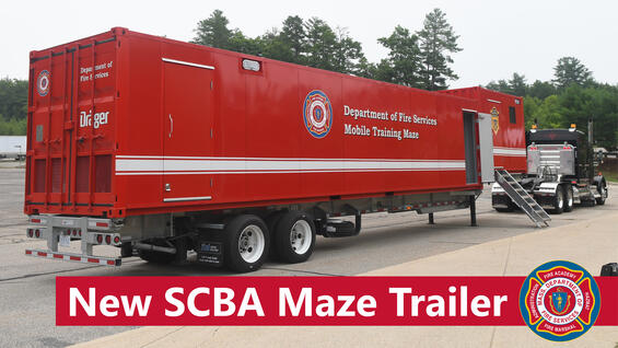Firefighter training trailer