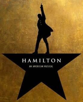 Hamilton movie poster.