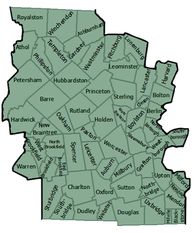towns in central district
