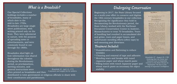 Broadsides panel image