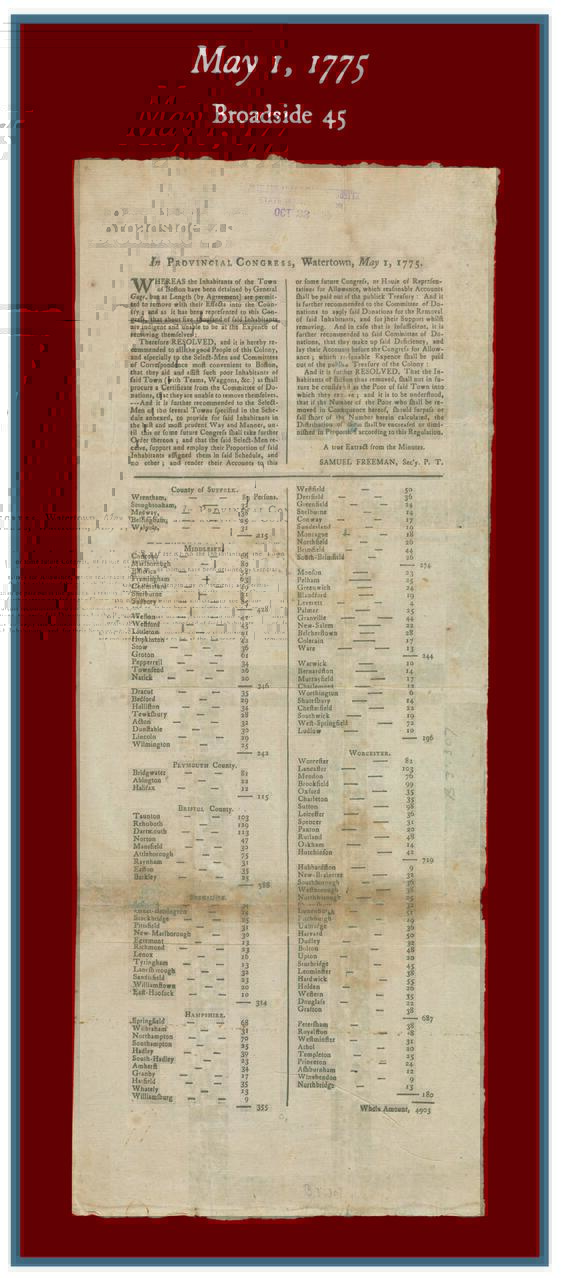 Broadsides panel image