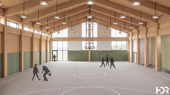MCI-Framingham Wellness & Learning Center Gymnasium