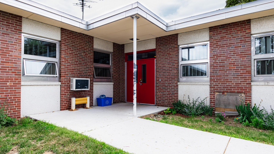 MCI-Framingham Housing Cottages Main Entrance