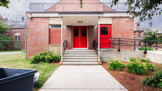 MCI-Framingham Old Administration Entrance