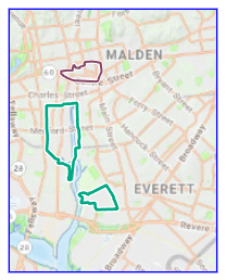 TDI Districts sample map