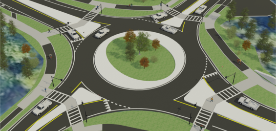Rendering of final design