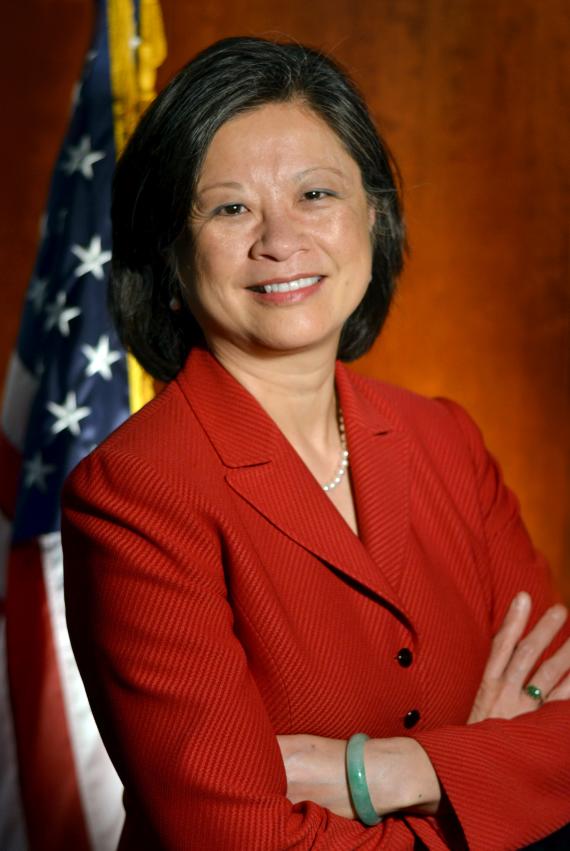 Photo of Secretary of Elder Affairs Elizabeth Chen