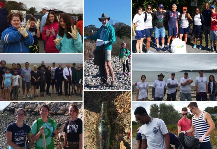 COASTSWEEP 2017 Cleanup Collage