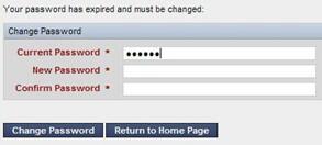 Screenshot of the prompt that comes up asking you to change your password.