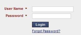 The log in screen for the Attorney Portal