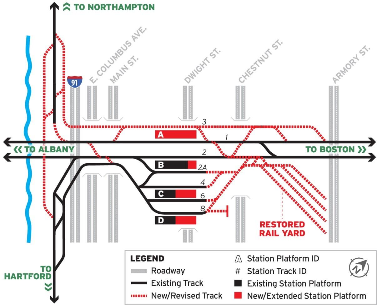 Springfield Area Track Reconfiguration Project 