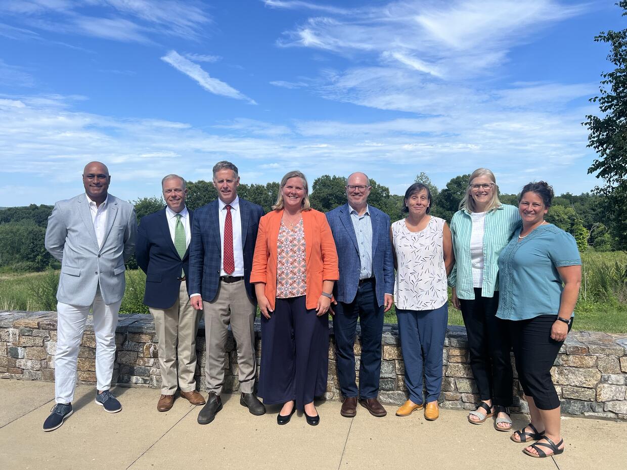 New MassWildlife Director Eve Schluter with Fish and Wildlife Board