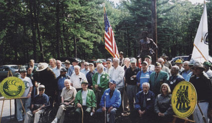 Freetown CCC monument dedication 2002