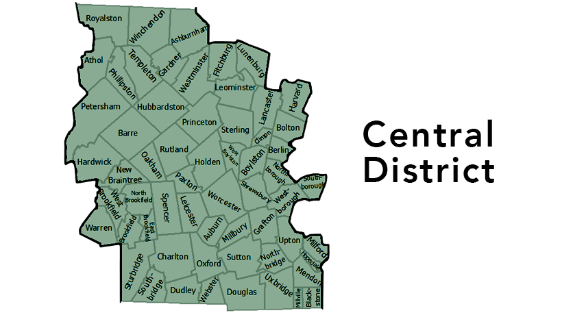 MassWildlife's Central District