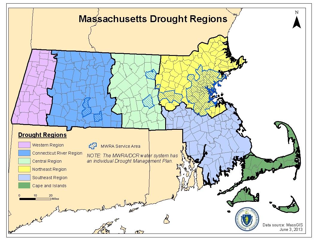 Drought Regions Mass.gov