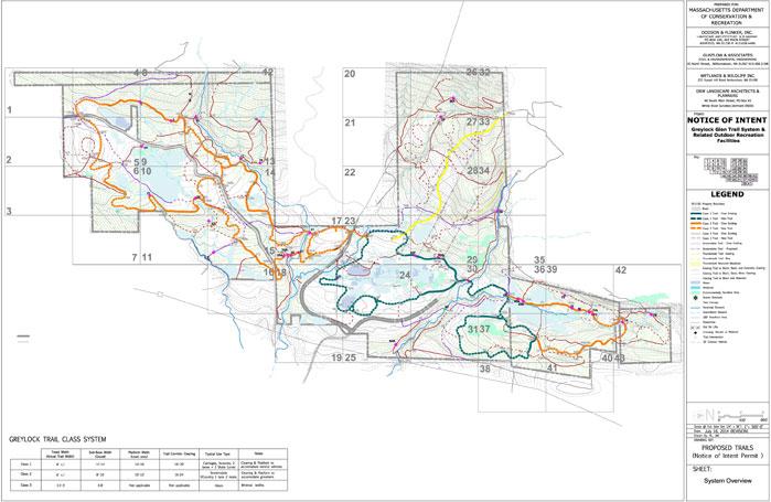 Greylock Glen Trail Plan, Overview 