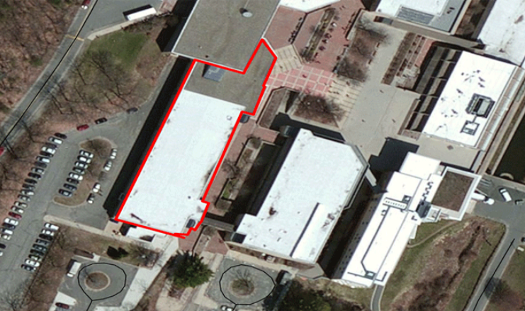 aerial view of holyoke community college property for sale/lease