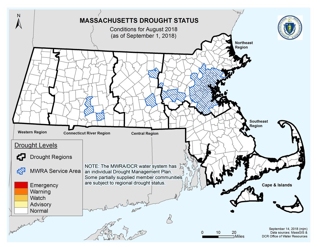 drought status map