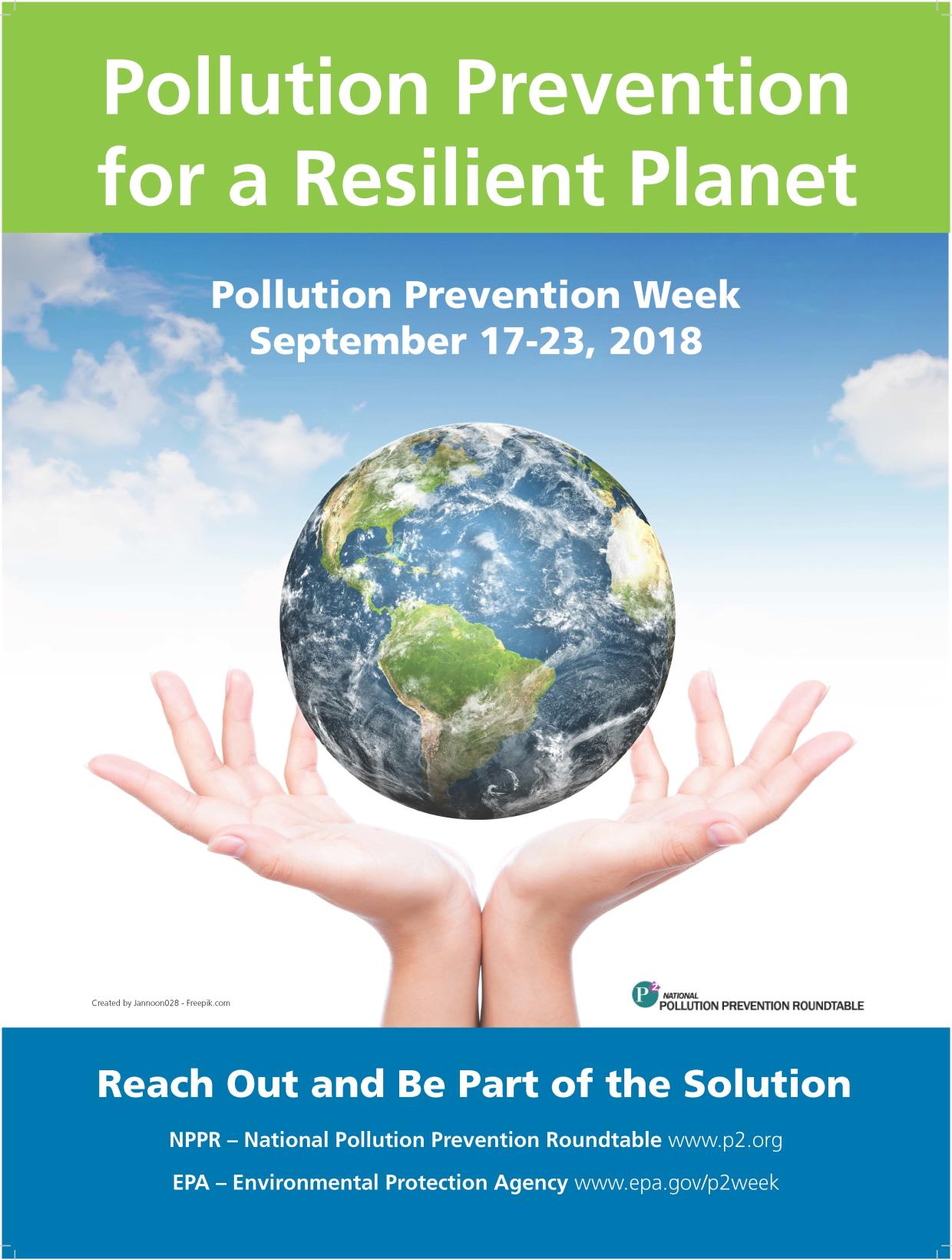 Pollution Prevention Week 2018 Poster